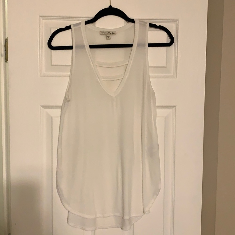 White tank top